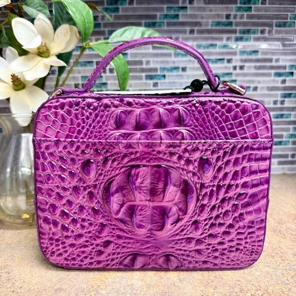 NWT Brahmin Tori Dewberry purple purse - Picture 3 of 7
